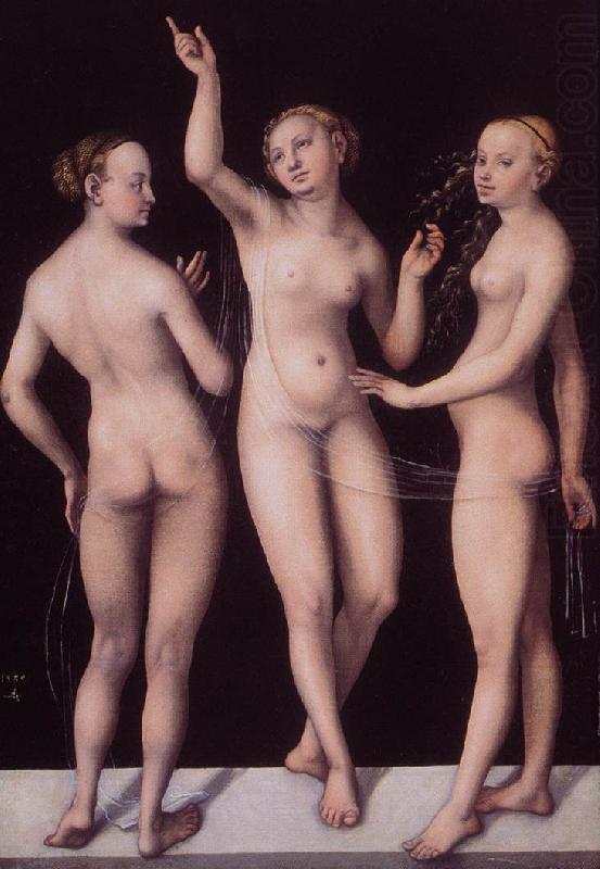 The Three Graces dg, CRANACH, Lucas the Elder